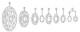 Звезды д/кассеты Shimano XT M771-10 (26-30-34T) Y1YR98050