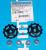 Ролики переключателя Shimano 8/7ск верхний+нижний к RD-M410 Y5VP98050				