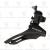 Переключатель передний Shimano FD-TZ30 31,8мм нижняя тяга AFDTZ30DM6T