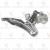 Переключатель передний Shimano FD-TZ30 28,6мм нижняя тяга AFDTZ30DS6T