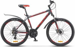Велосипед Stels Navigator 630 MD V010 Серый/Черный/Красный