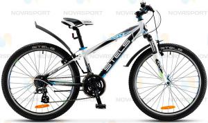 Велосипед Stels Navigator 24" 470 V Белый/Черный/Синий (2016)